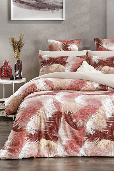 Lorien Patterned Single Person, Double-Sided, Reversible Duvet Cover Set with...