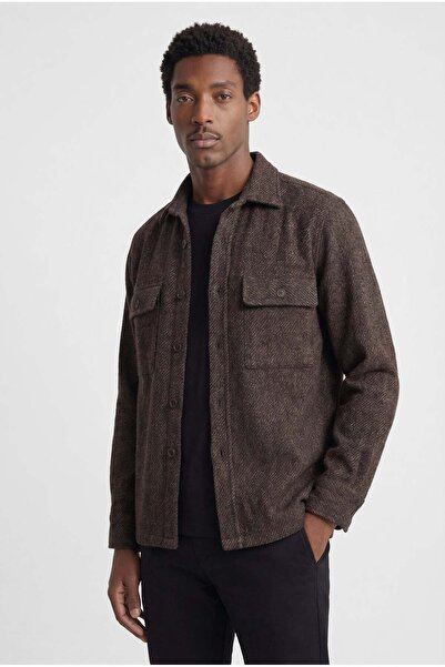 PAULMARK Men's regular shirt jacket