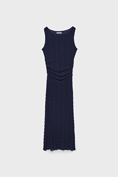 Stradivarius Lace sleeveless midi dress
