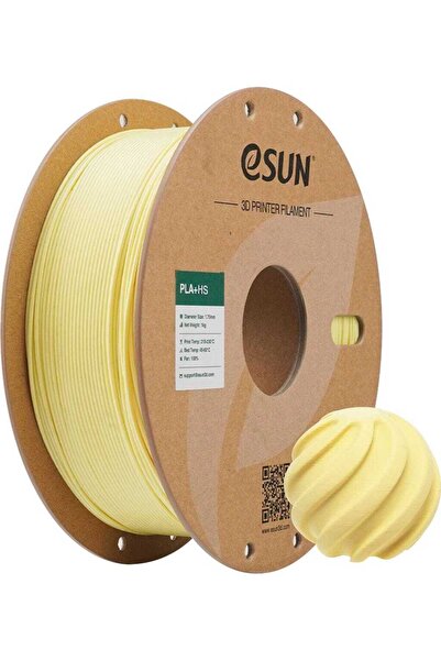 eSun PLA+HS Badem Sarısı Filament 1,75mm 1kg - bisiparisver