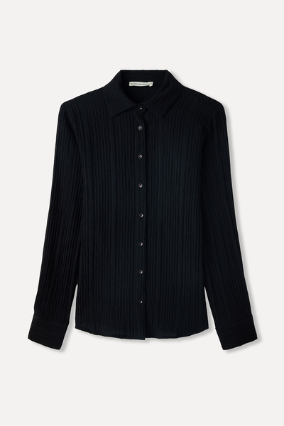 Mudo Fitted Textured Shirt