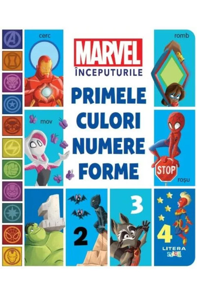 OEM Marvel Beginnings. First Colors, Numbers, Shapes