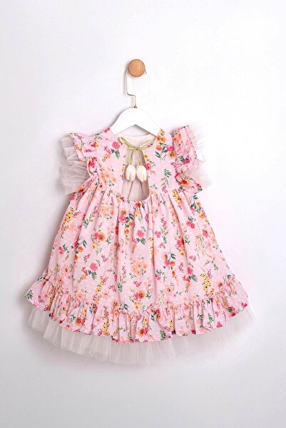 HAUSEkids Χαριτωμένο φόρεμα για κορίτσια 2-5 ετών - Ροζ