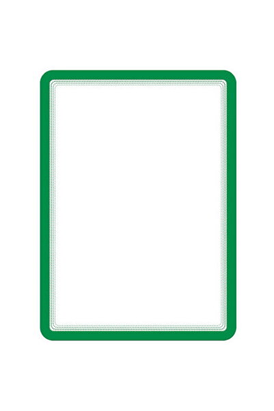 Green Magnetic Pocket for A4 Documents, Color Frame, 2 pcs/set, DJOIS - Frame