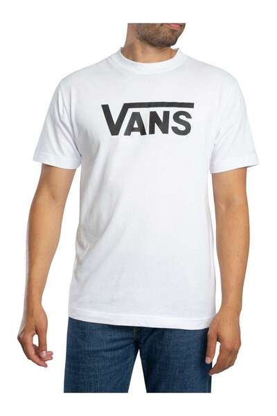 Vans Κλασικό ανδρικό μπλουζάκι από ανοξείδωτο ατσάλι, λευκό Vn000ra1wht1