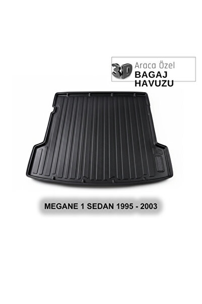 ELORCAR MEGANE 1 SEDAN 1995 - 2003 3D BAGAJ HAVUZU