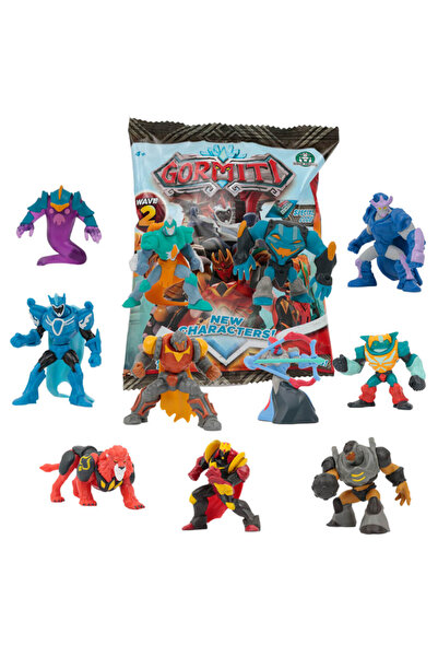 Gormiti 5 cm Wave 2 Minifigür Yeni Karakterler, 1 Adet Asorti Minifigür-Gorm ...