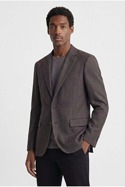 PAULMARK Men's Mono Collar Jacket