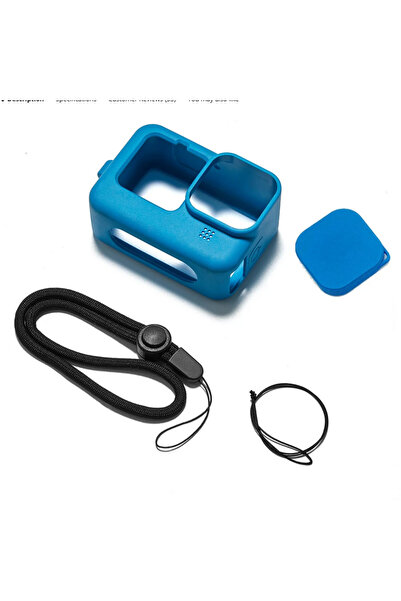 SHOOT Blue Silicone Protective Case for GoPro Hero 11,12