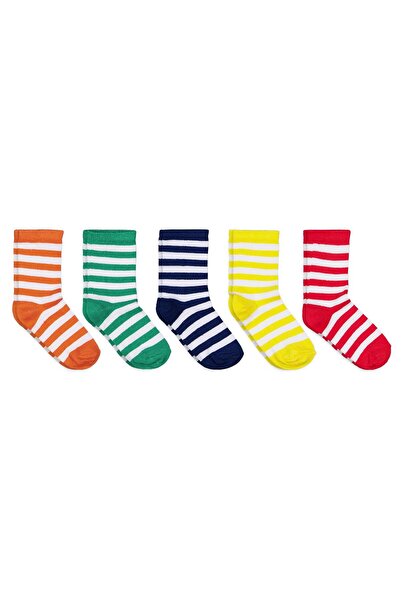 Civil Boys Circled 5-Piece Men's Socks for Ages 2-12 - Standard for 6-7 Years...