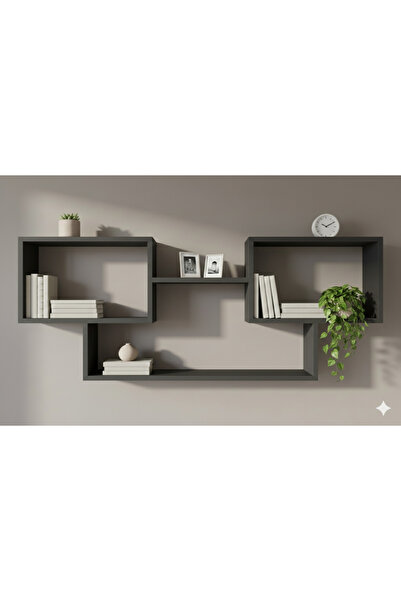 Çamsan Rafixa Modern Duvar Rafı Model 112
