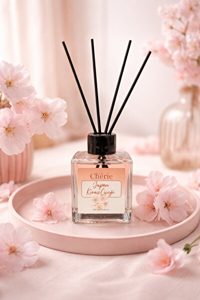 Mon Chérie Essence Japon Kiraz Çiçeği Çubuklu Oda Kokusu 100ml , Sakura Kiraz...