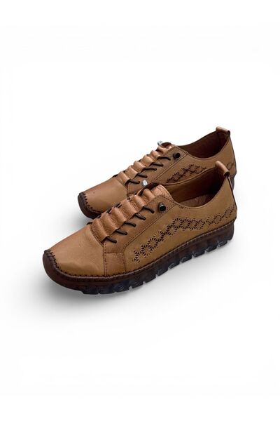 PATRON SHOES Genuine Leather Casual Shoes with Rubber Laces