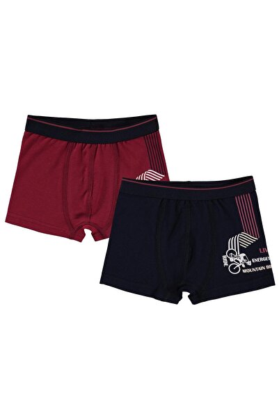 Civil Boys Bike 2-10 Years Old Boy 2-Piece Boxer Set - Standard 2-3 Years Old