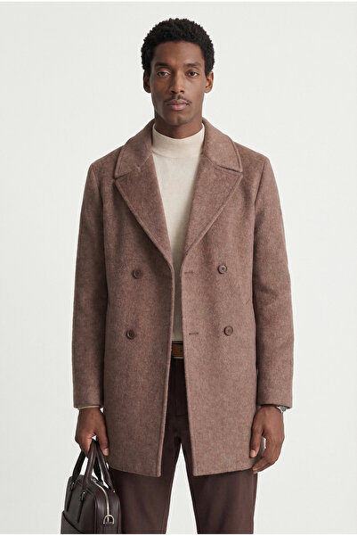 PAULMARK Men's Swallow Collar Coat