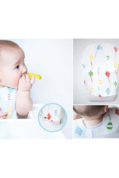 mycey مريلة طعام للاستخدام مرة واحدة 10 قطع - قياسية