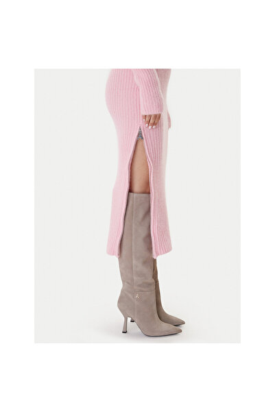 Patrizia Pepe Rochie de damă tricotată roz 2A2996 K294