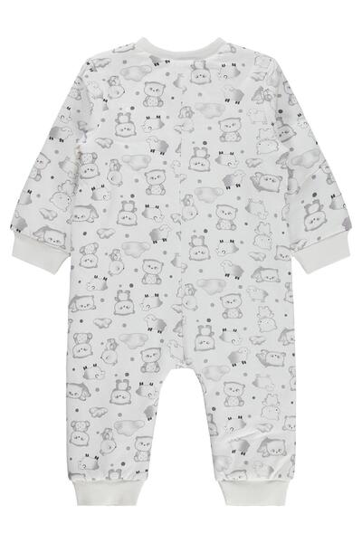 Civil Boys Ayıcık Baskılı 2-5 Yaş Uyku Tulumu - Bej 3-4 Yaş