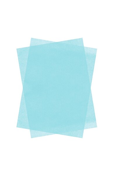 Colorarte Hartie matase Colorarte, 66x50cm, albastru deschis, set 100 coli