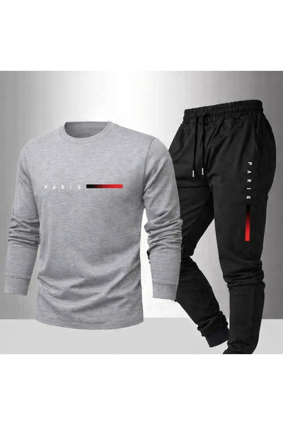 YK WEAR ΣΕΤ ΦΟΡΜΑΣ ΑΘΛΗΤΙΚΗΣ ΦΟΡΜΑΣ ΛΕΠΤΟ ΠΑΡΙΖΙΑΝΟ ΑΝΔΡΙΚΟ / ΓΥΝΑΙΚΕΙΟ