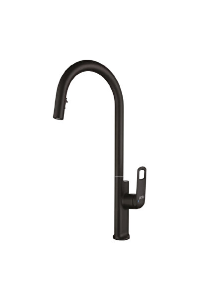 Penta 1321B Spiral Sink Faucet Black