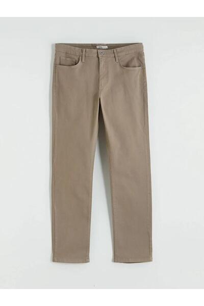 LC Waikiki Brown Standard Fit Men's Chino Pants (S6)