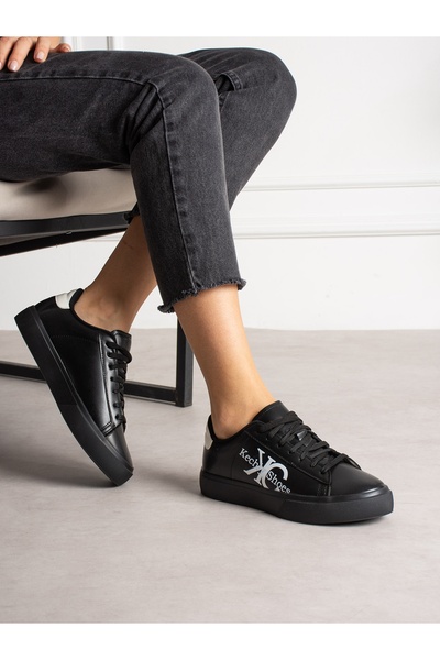 ALEMDAR AYAKKABI Forme Black Women's Sneakers