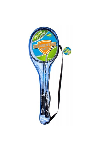 Mega Creative Badminton - set x2 rachete, metal, include husa, diverse culori...