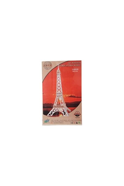 Colorarte 3D wooden puzzle Eiffel Tower, 3 sheets, Colorarte, PJ-S110