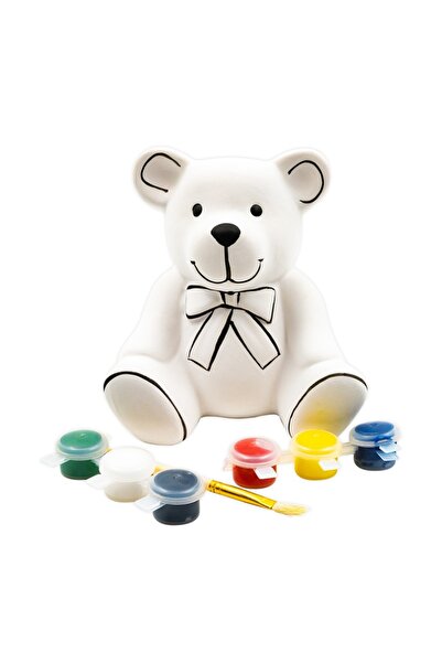 Colorarte Accesorii creatie ceramica - pusculita - ursulet, pentru pictat / c...