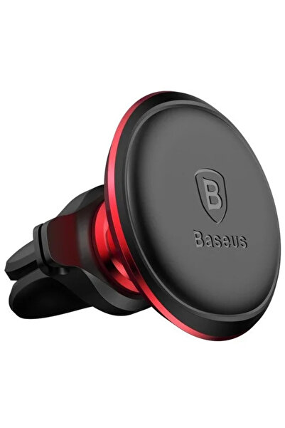 Baseus Suport auto, telefon magnetic Rosu