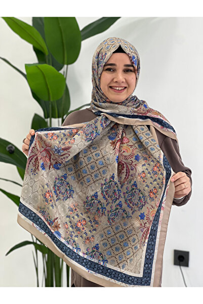 Ladureipek Toprak Desenli Şal