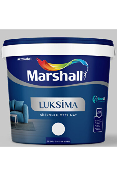 Marshall Luksima Silikonlu Özel Mat Boyası Sis Bulutu 1L
