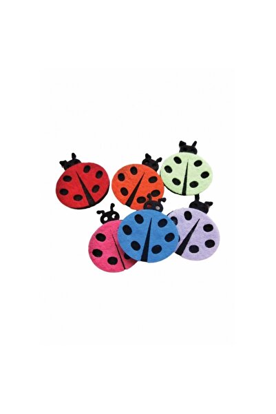 Colorarte Δημιουργικά αξεσουάρ - τσόχινο πασχαλίτσα, σετ 5-6 τεμαχίων,