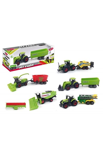 Mega Creative Utilaj agricol cu accesorii MegaCreative My Farm 405332, 1:64, ...