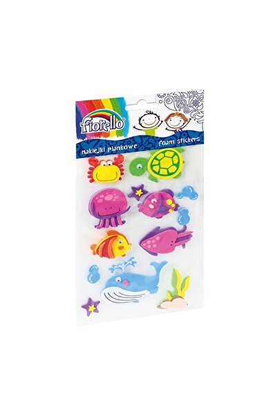 Fiorello Abtibilduri - animale marine, 16-70mm, gumat, σετ 13 buc, Fiorello, ...