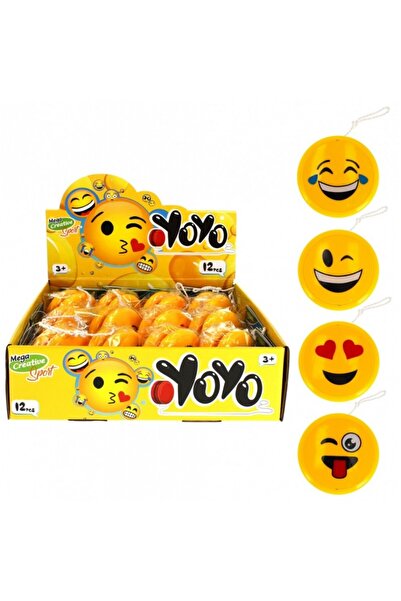 Mega Creative Yo-Yo - emoticon, 6cm, baterii 2AG3 incluse, diverse modele, 3+...