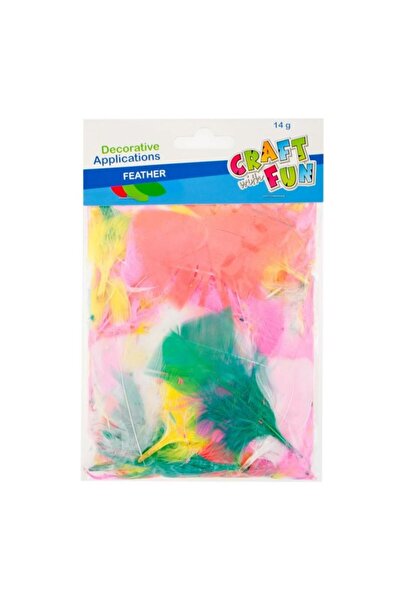 Craft with Fun Creative accessories flakes, various colors, 2-7cm, 14g, Craft...