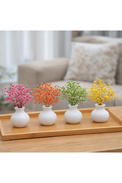 MİRAY FLOWERS HEDİYELİK Modern Dekoratif Masa Çiçeği Minimal Tasarım(vazo hariç)