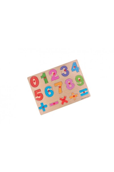 Colorarte Educational wooden puzzle - Learn Numbers 0-9 and mathematical sign...