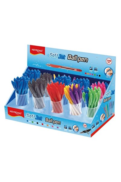 KEYROAD Display 180x Pix cu bila SofJet KR972131, 0.7mm, cu capac, diverse cu...