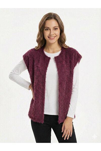 New London İTALYAN KADIN KEÇE YELEK