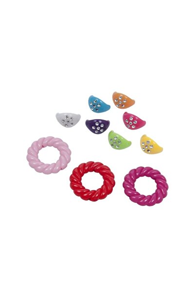 Colorarte Accesorii creatie - bijuterii plastic, diverse culori, 20mm, set 20...