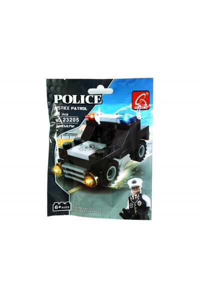 Mega Creative Σετ κτιρίων MegaCreative Police - περιπολικό - 23205 / 416656, ...
