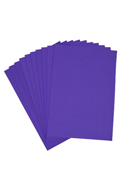 Colorarte Χαρτί με κόλλα A4, 1,3mm, μωβ, σετ 10 φύλλων,