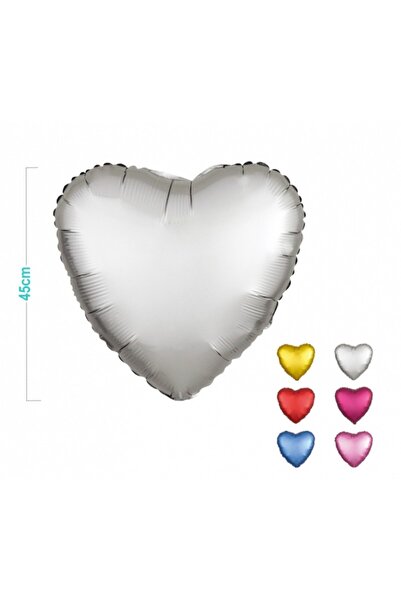 MC Micostore Balon din folie PartyGo inimi, 45cm, diverse culori, FB0454