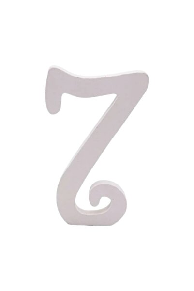 MC Micostore Zebra party decorations number 7, 11cm, wood, self-adhesive, JAB...