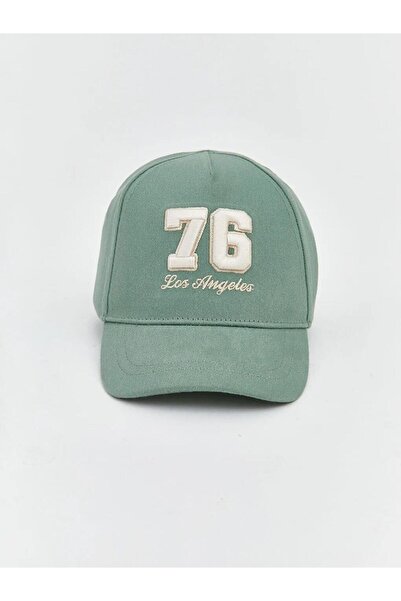 LC Waikiki Green Text Embroidered Baby Boy Cap Hat (S6)