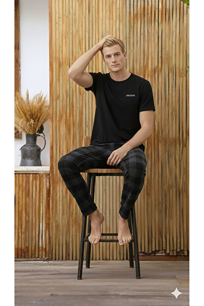 Ayans Pijama Summer Cotton Combed (single jersey) Men's Pajama Set