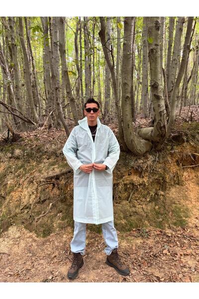 Mollycrush Unisex Raincoat – Lightweight Waterproof Long Raincoat with Hood